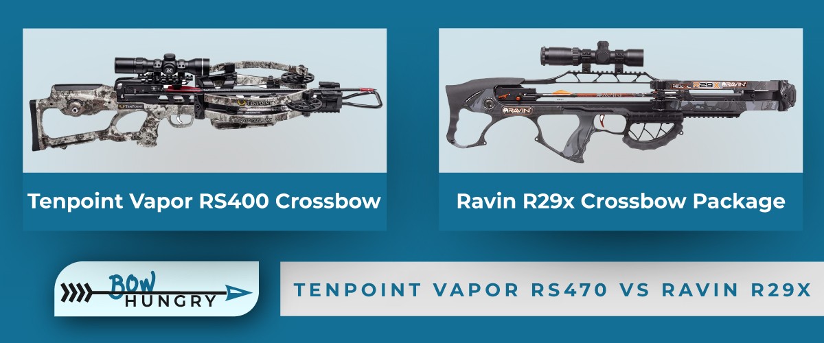 Tenpoint Vapor Rs470 vs Ravin R29x Two Of The Giants Collide!